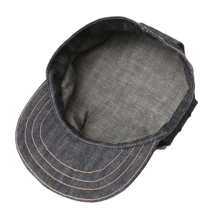 ジェラード JP02647 Work Cap ワークキャップ インディゴ メンズ ノンウォッシュ