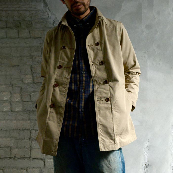 ダリーズアンドコ― Rangeman.TR TRENCH JACKET トレンチ ジャケット ベージュ メンズ アウター ジャケット