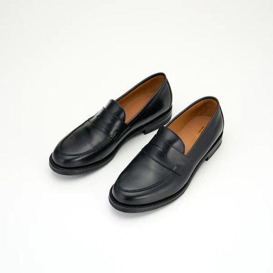 ブラザーブリッジ L001 KELLY VINTAGE BLK / CALF ケリー メンズ レザー ローファー シューズ ダッチカーフ 牛革 ワークブーツ ペニーローファー 革靴