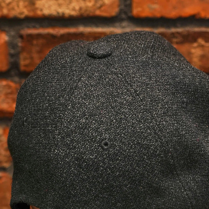 ミスターファットマン 5234007 WOOL CLASSIC LEATHER CAP ベースボールキャップ ブラック メンズ