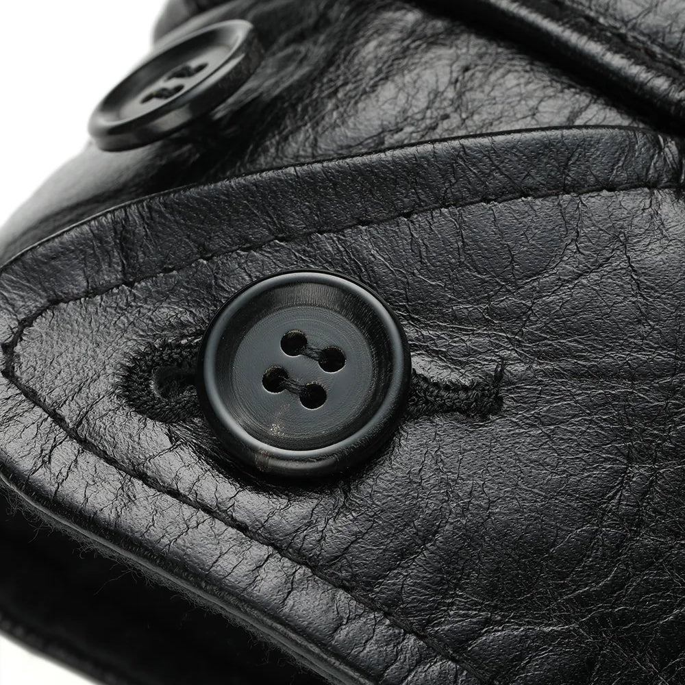 Lot.500 Grizzly Jacket -Black × White-