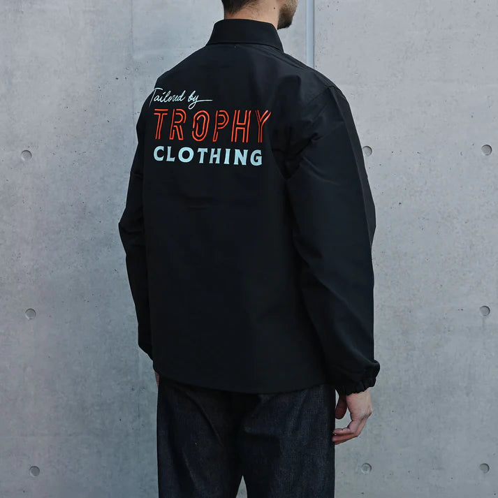 Tailored Logo Spring Warm Up Jacket / TR25SS-502:Black