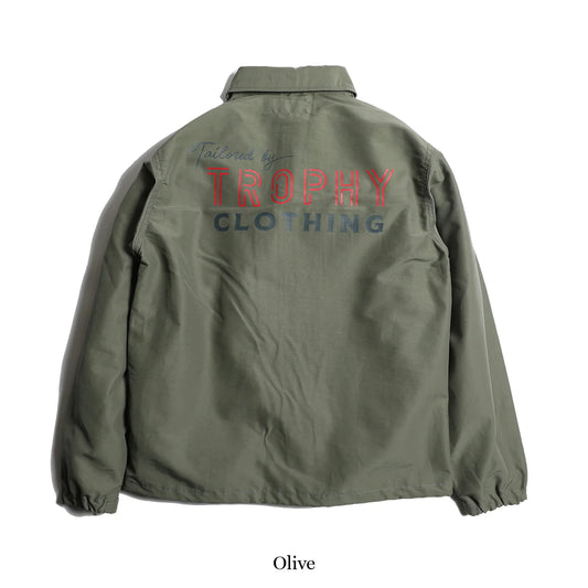 Tailored Logo Spring Warm Up Jacket / TR25SS-502:Olive