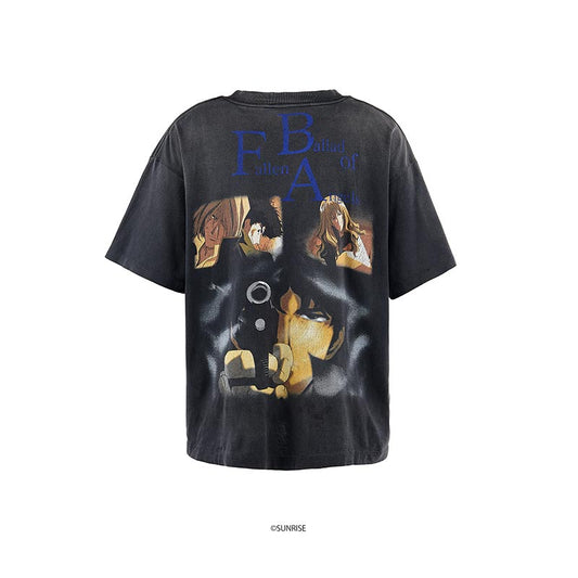 セントマイケル SM-HR8-0000-C04 CB_SS TEE / COWBOY BEBOP ブラック メンズ 半袖 プリント Tシャツ カウボーイビバップ