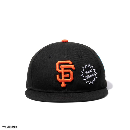 セントマイケル SM-HR8-0000-C49 NE_CAP / GIANTS / BLACK ニューエラ ベースボール キャップ 帽子 ユニセックス