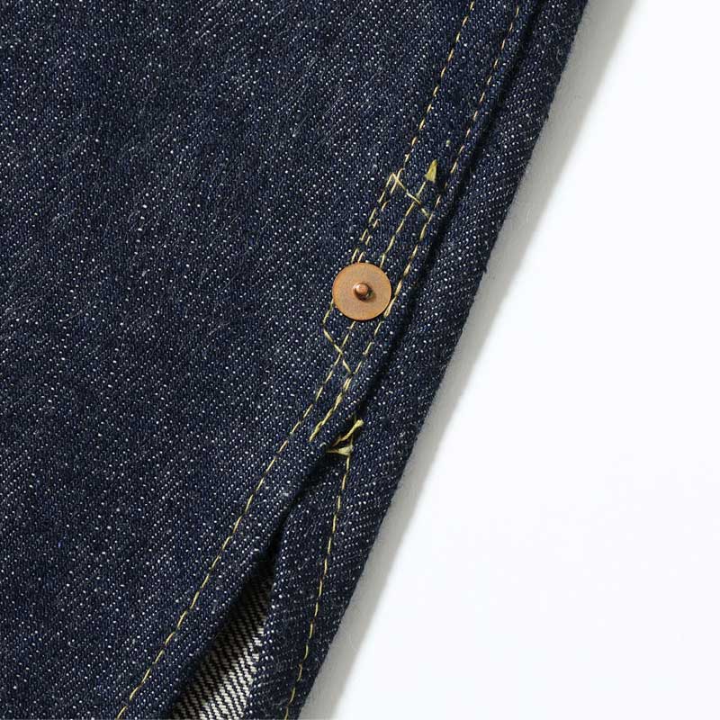 シュガーケーン Lot No. SC19010T / SUGAR CANE Super “Denim” Collectibles #10 14oz. BLUE DENIM BLOUSE “S1945” MODEL (T-BACK) 420N NON WASH 大戦モデル デニムジャケット Tバック ノンウォッシュ メンズ