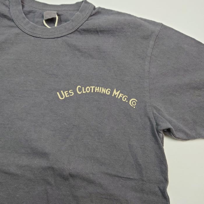 ウエス SEWING MACHINE Tシャツ ネイビー