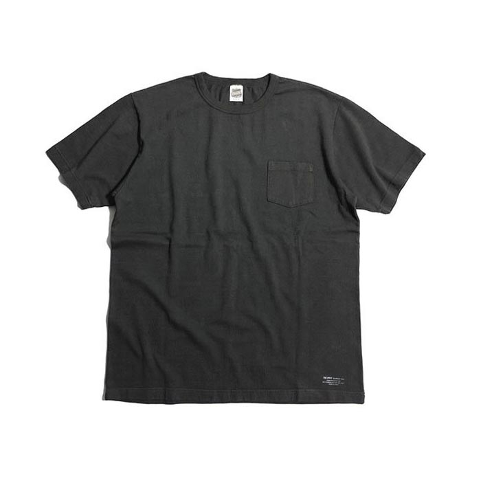 トロフィークロージング TR22SS-203 Indigo Day OD S/S Pocket Tee Gun Tシャツ Black