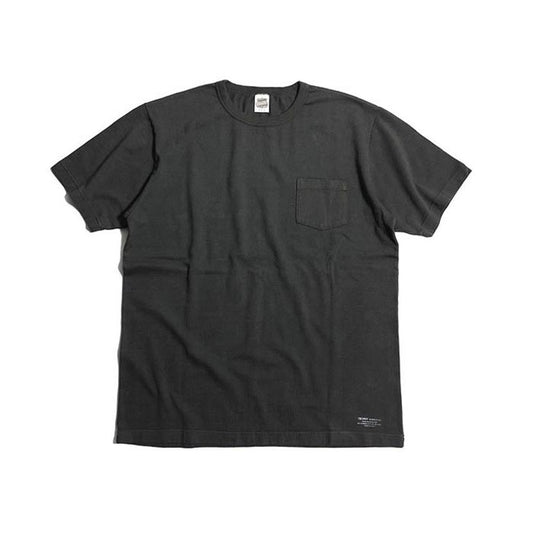 トロフィークロージング TR22SS-203 Indigo Day OD S/S Pocket Tee Gun Tシャツ Black