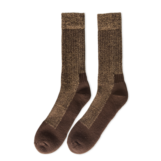 Deep Toe-Capped Crew / Brown