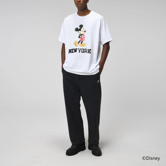 バウワウ BW241-MMNT BOW WOW × RECOGNIZE / MICKEY MOUSE NEW YORK TEE WHITE ニューヨークTシャツ ホワイト メンズ