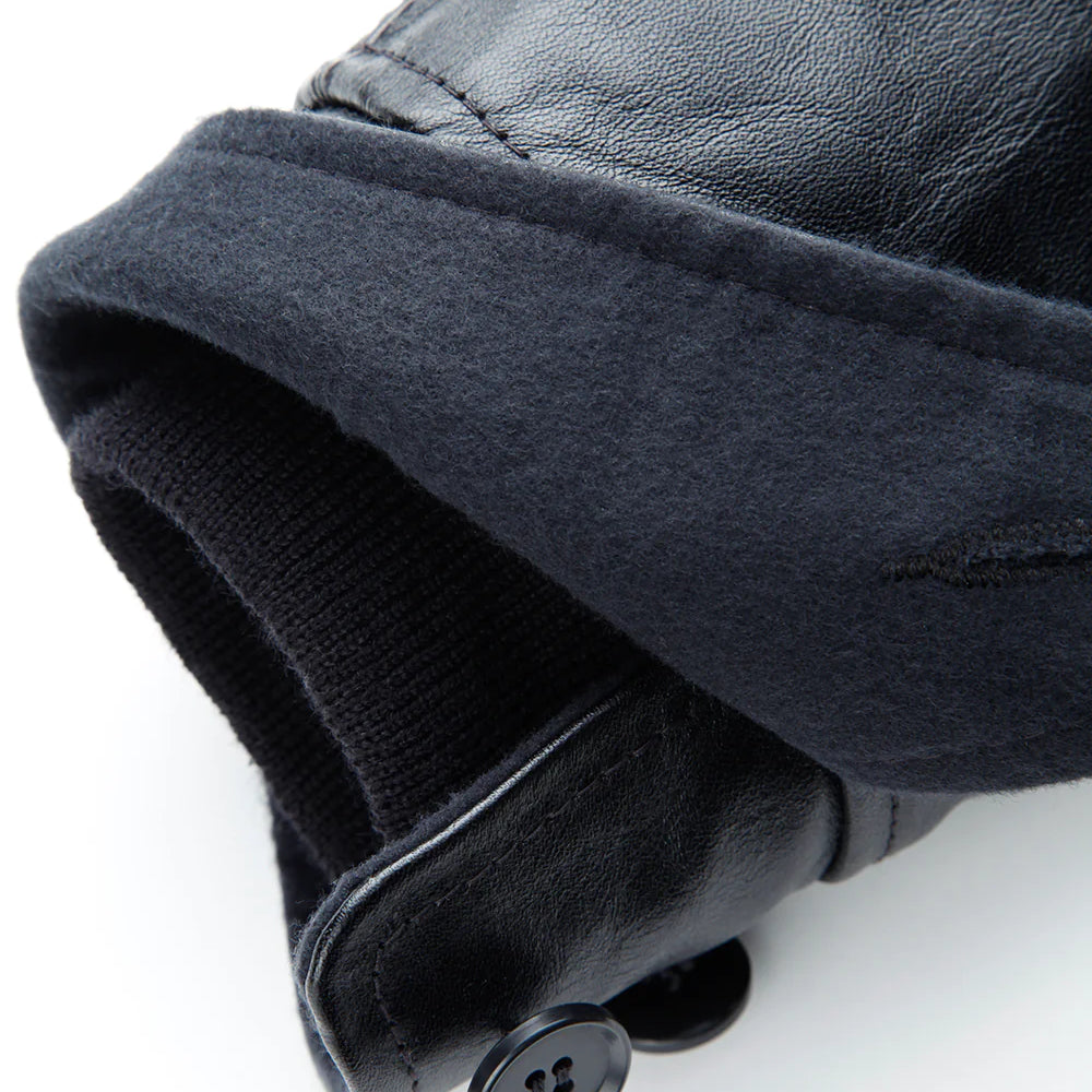 ビルトバック Lot.500 Grizzly Jacket -Black リアルシープムートン レザージャケット ホワイト