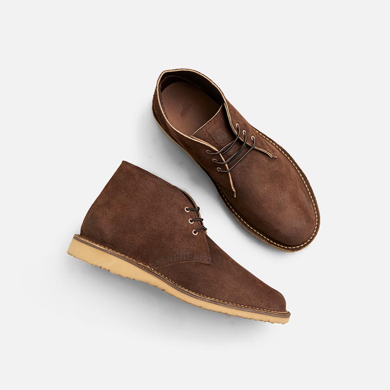 レッドウィング RELAX STYLE NO.3315 Weekender Chukka ウィークエンダー チャッカ メンズ ラフアウト レザー チャッカブーツ