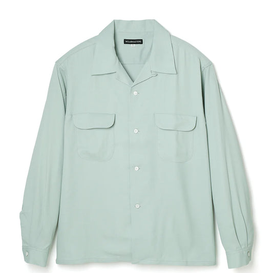 Lot.877 Flap Pocket Rayon Shirt L/S -Mint-