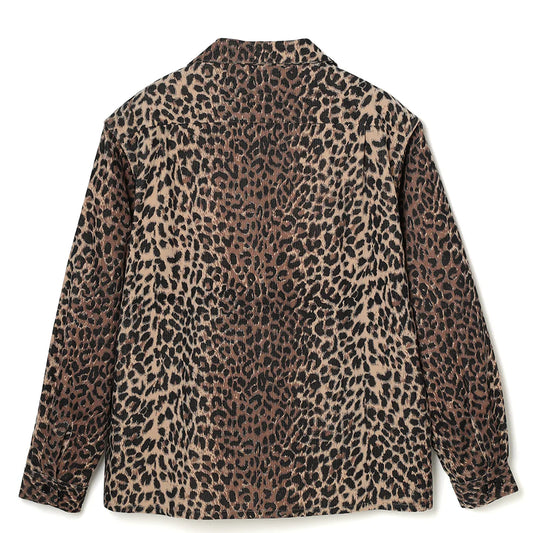 Lot.875 Leopard Cords Shirt L/S