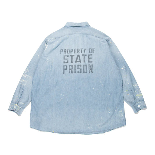 STATE PRISON CHAMBRAY SHIRT