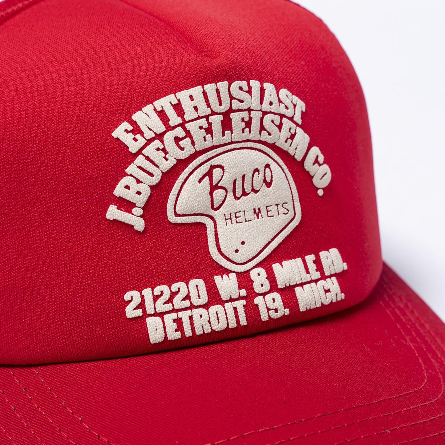 BUCO MESH CAP / ENTHUSIAST:RED