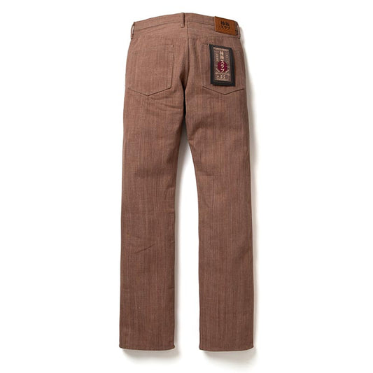 ステュディオ・ダ・ルチザン SP-110 45th 柿極スラブジーンズ レギュラーストレート 16oz メンズ デニム 柿渋染め