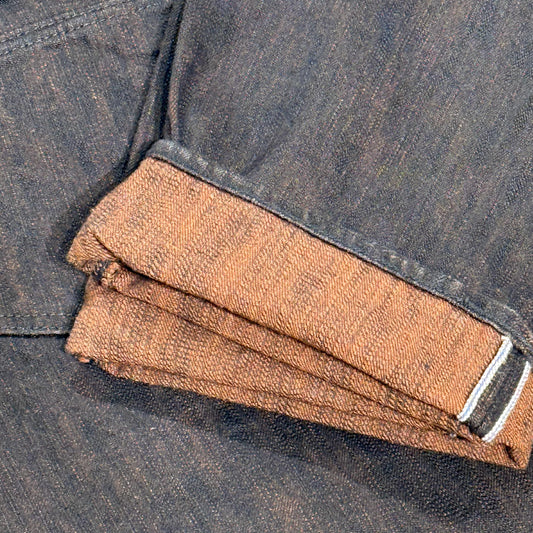 15oz Black x kakishibu Extra Slub Regular Straight