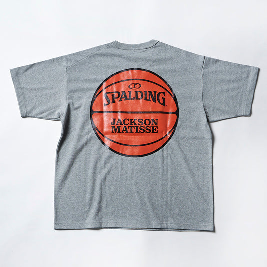 ジャクソンマティス JM23SSSP01 SPALDING×JM Basketball Pocket Tee コラボTシャツ グレー