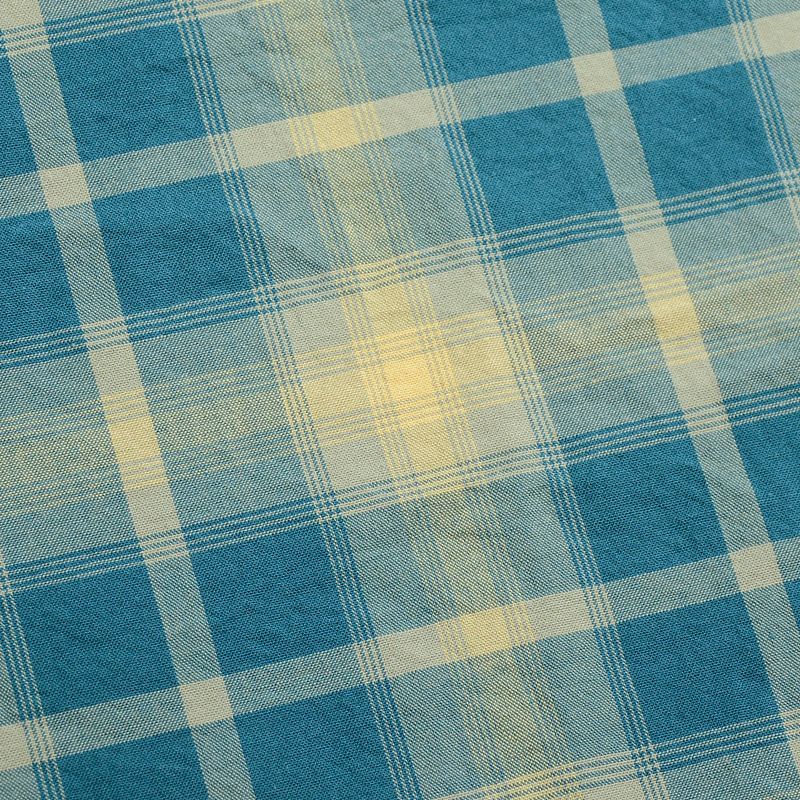 デラックスウエア LV-28 60s CHECK PATTERN スルーチェックシャツ NAVY