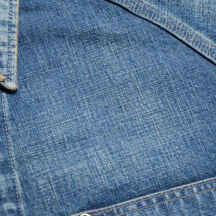 デラックスウエア 7640AG 40s DENIM SHIRT AGING MODEL メンズ 長袖 デニムシャツ エイジングモデル ワンウォッシュ