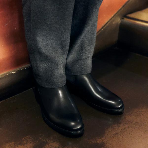 ブラザーブリッジ G003 ALBERT VINTAGE BLK / CALF アルバート ブラック メンズ レザー サイドゴアブーツ
