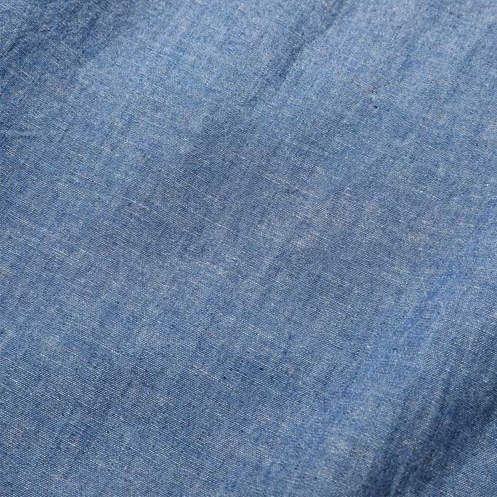ジェラード AG01101ID Ellis Indigo エリス インディゴ メンズ 長袖 ワーク シャツ ベーシック コレクション スタンドカラー ドレスワーク