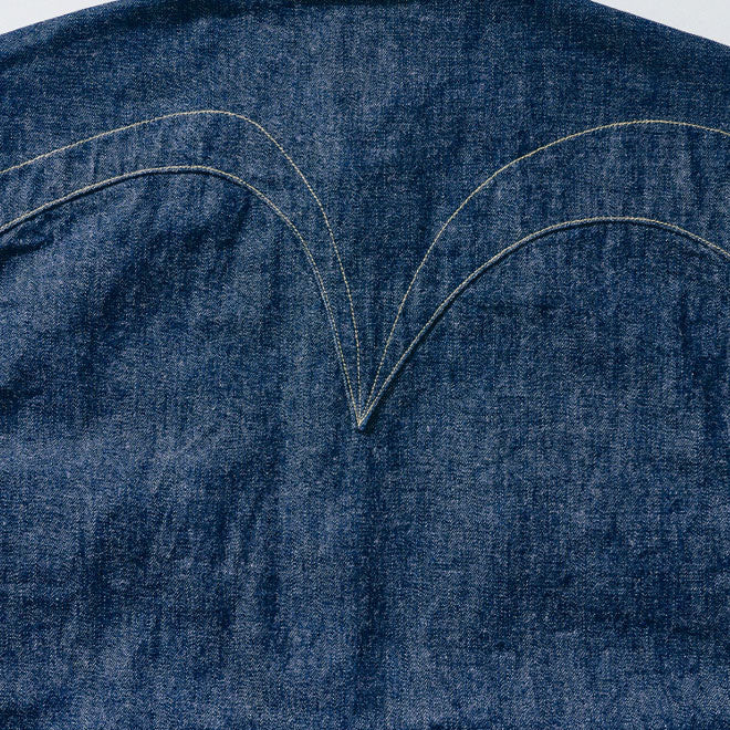 SAMURAI JEANS(サムライジーンズ)SWD-L01 デニムウエスタンシャツ