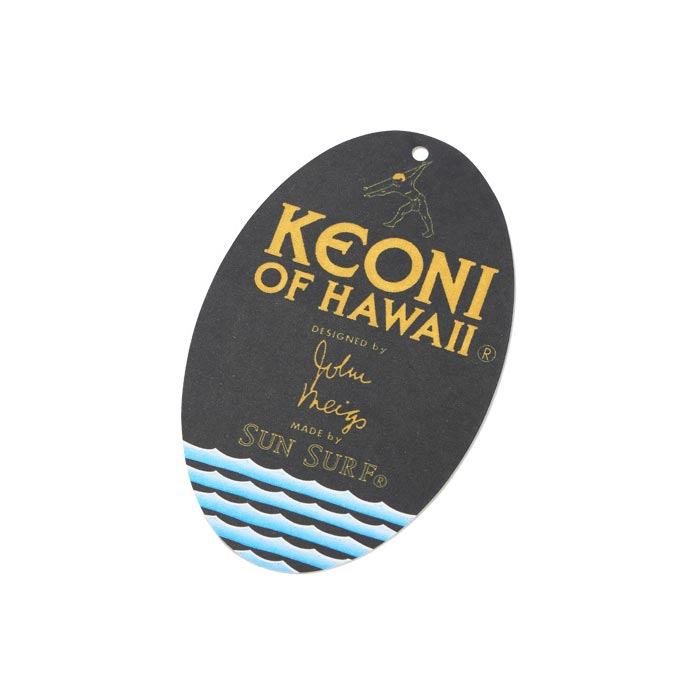 サンサーフ KEONI OF HAWAII “HOOLAULEA IN HAWAII” by JOHN MEIGS BROWN