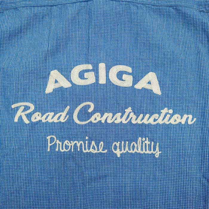 40%OFF フェローズ 22W-760WS-P AGIGA ワッペン ワークシャツ チェック メンズ