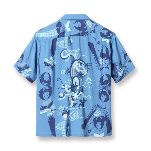 SUN SURF SPECIAL EDITION“DRAGON AND EXOTIC BEAUTY”:NAVY
