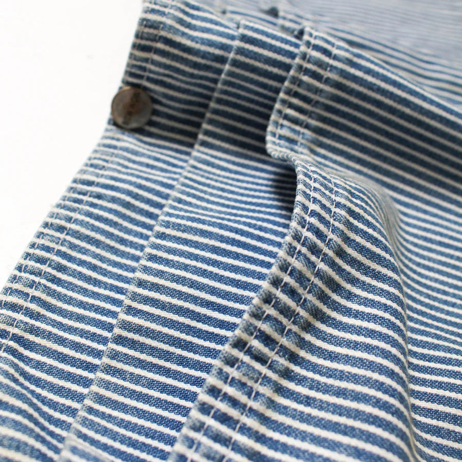 バウワウ BW251-HPPA HICKORY PAINTER PANTS with SEPARATE APRON メンズ ヒッコリー ペインター パンツ