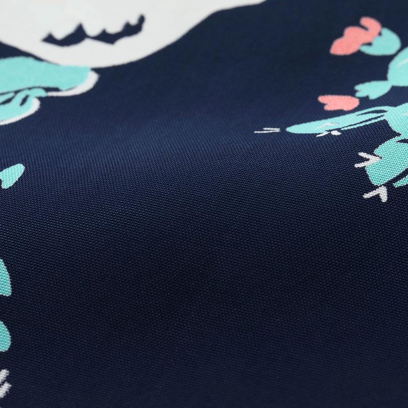 サンサーフ Lot No. SS39420 RAYON HAWAIIAN SHIRT “PANIOLA TOWN” ネイビー メンズ レーヨン アロハシャツ