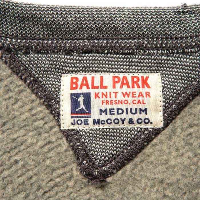 ジョーマッコイ MC20117 SALT & PEPPER CREWNECK SWEATSHIRT