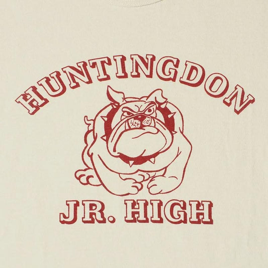 ウエアハウス WHTS-25SS001 Lot 4064 HUNTINGDON クリーム メンズ プリント Tシャツ