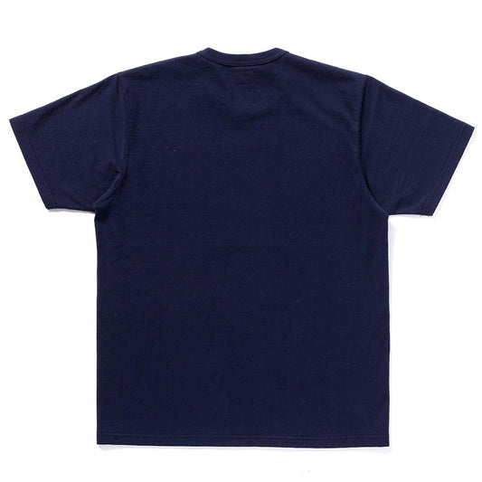 ザ リアルマッコイズ MC24004 THE REAL McCOY'S LOGO TEE S/S ネイビー / 301 メンズ ロゴ プリント Tシャツ