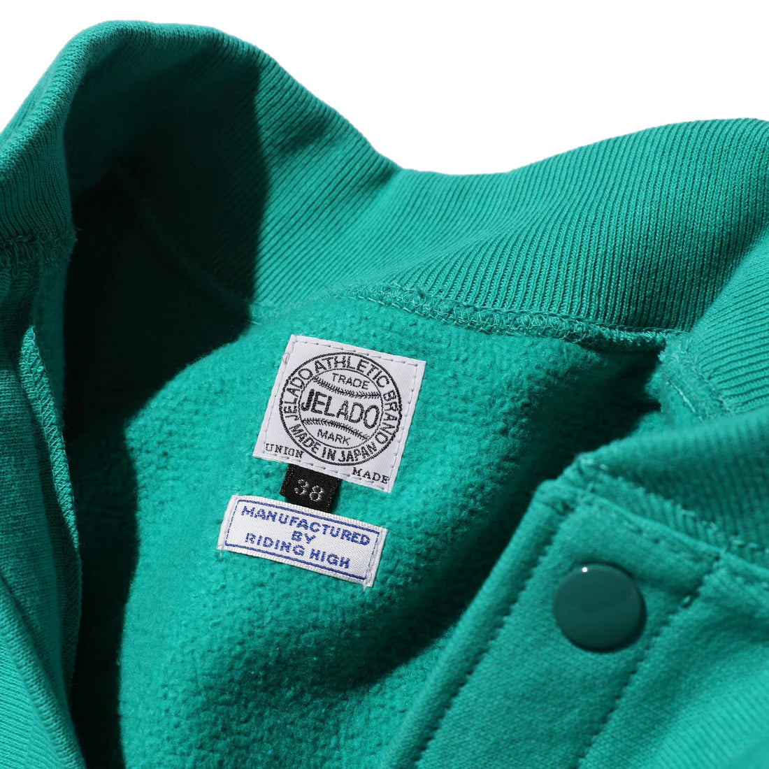 JELADO Expedition Sweat Cardigan【AB02221】:Green Apple