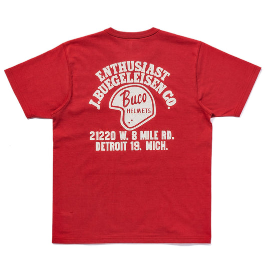 BUCO TEE / ENTHUSIAST:CHERRY