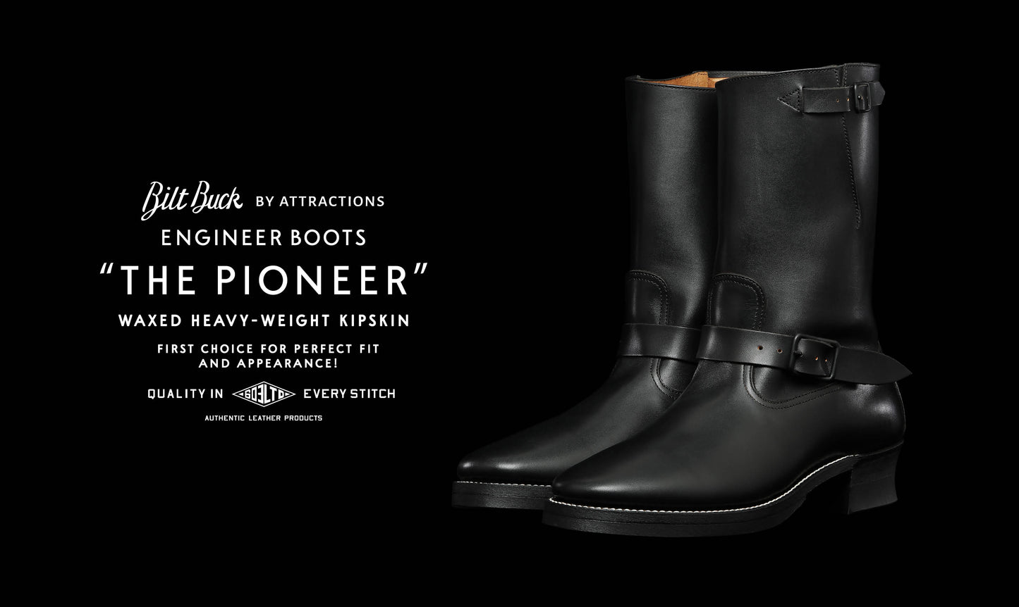 【Engineer Boots”Lot.603LTD”Waxed Heavy Weight Kipskin】