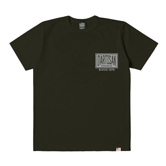 ステュディオ・ダ・ルチザン 8115B USAコットンプリントTシャツ ボクシンググローブ ブラック 半袖 バックプリント