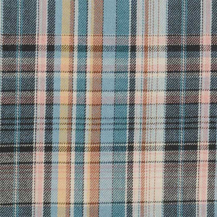 デラックスウエア LV-26 WRG CHECK WRG.BLU メンズ 長袖 チェックシャツ
