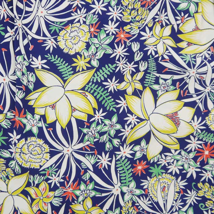 サンサーフ Lot No. SS39016 RAYON HAWAIIAN SHIRT “LEILANI” ネイビー メンズ レーヨン アロハシャツ