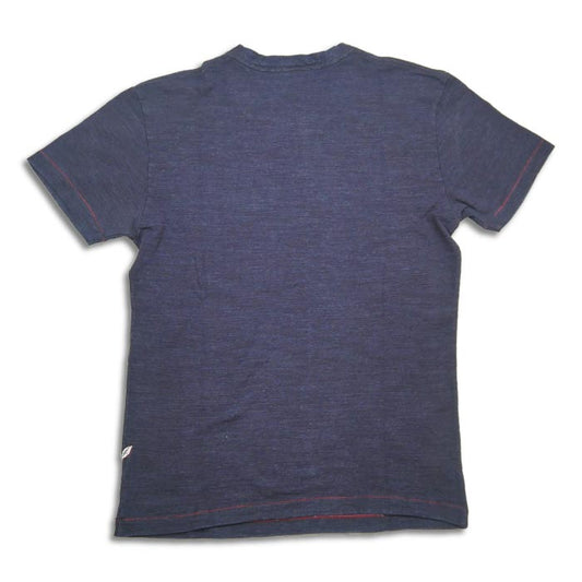 ピュアブルージャパン SS-5399 Slub Jersey Pocket T-shirt スラブ天竺ポケット付Tシャツ インディゴ メンズ Tシャツ カットソー