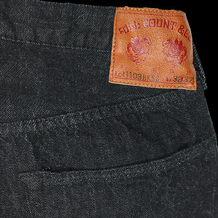 1103BKSS Clean Straight Denim(Super Smooth)