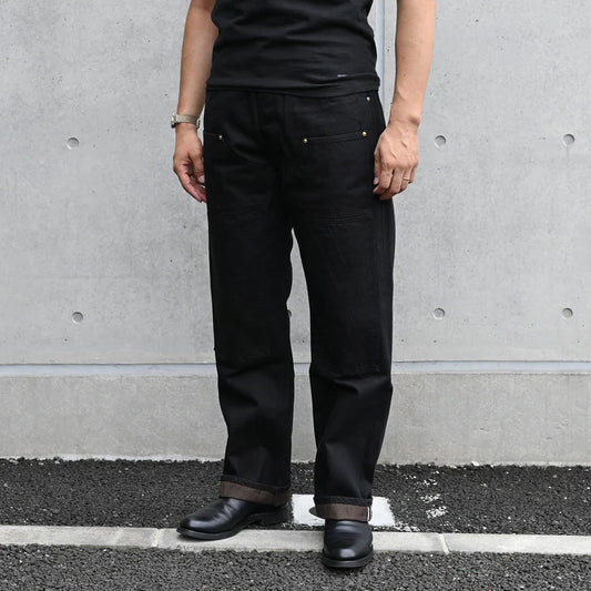 トロフィークロージング Lot.1906 Blackie Denim W Knee Standard Pants ワンウォッシュ