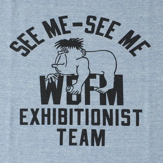 ウエアハウス WHTS-24SU028 Lot 4096 88/12杢クルーネックT SEE ME ネイビー メンズ 半袖 プリント Tシャツ