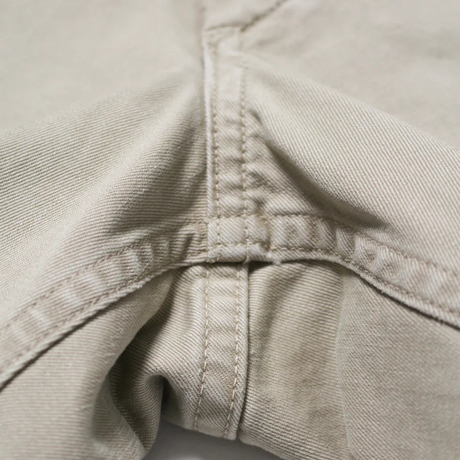 バウワウ BW241-M4CTM M41 CHINO TROUSERS (Metal button) KHAKI AGEING メンズ チノパン メタルボタン