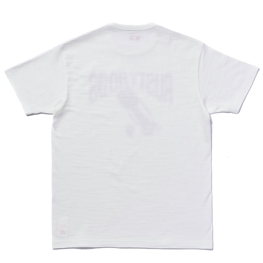 ATHLETIC T-SHIRT / RUSTY RODS:WHITE
