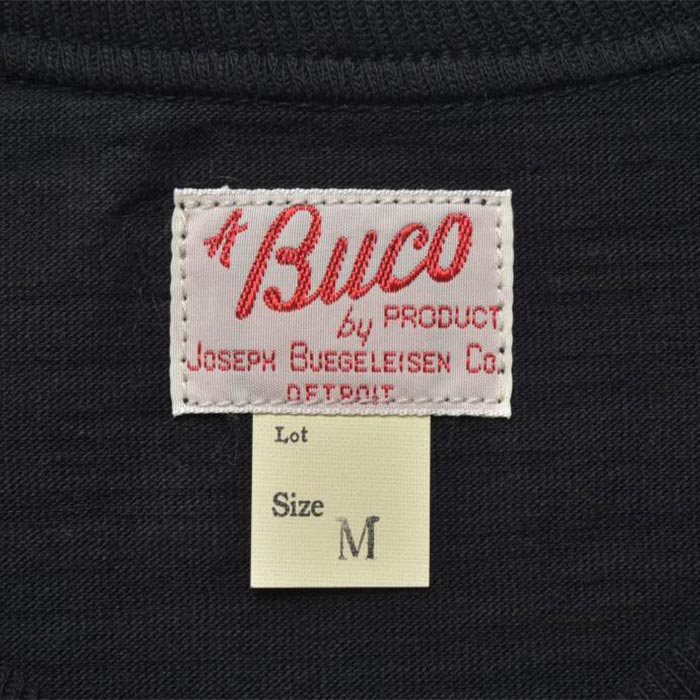 ブラック BC22004 BUCO LW TEE / BEST FOR THE ENTHUSIAST ブラック